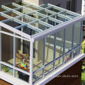 Sunroom aluminium gaya moden